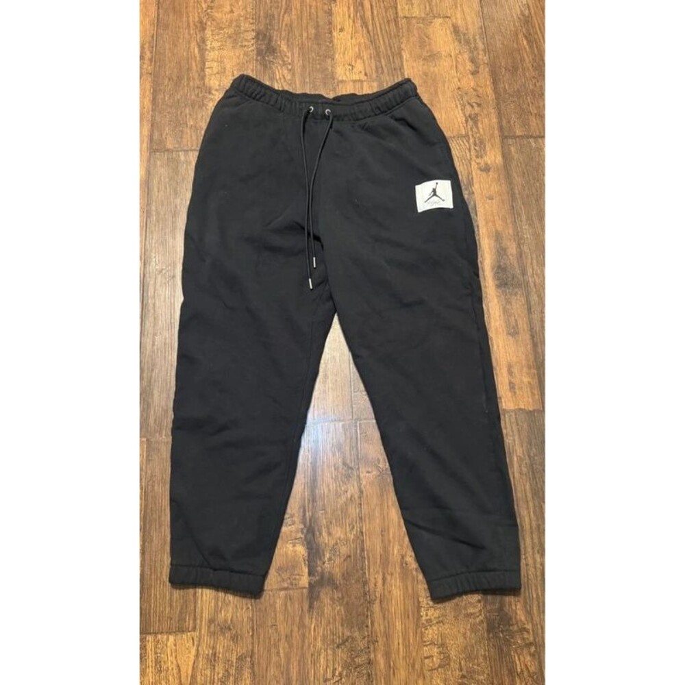 Jordan Flight Essential Heavyweight Fleece Black Sweatpants